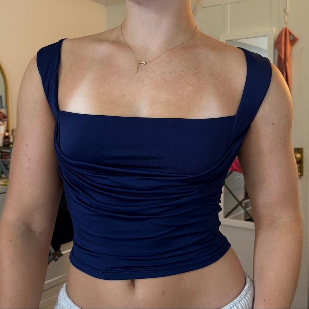 Urban Outfitters Navy Blue Tank Top